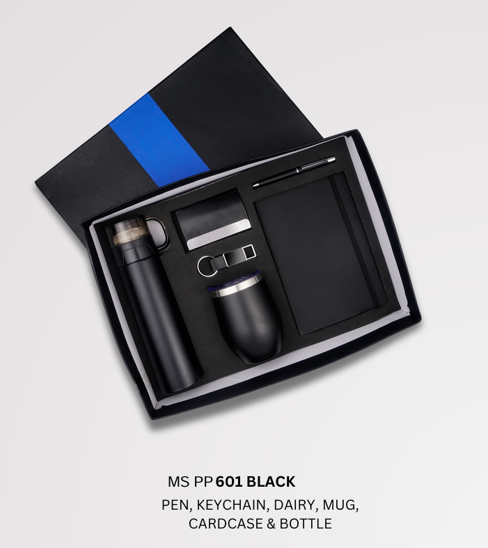 6-in-1 Pen, Keychain, Diary, Mug, Bottle & CardCase